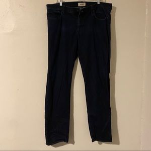 Baldwin Henley Slim Straight Dark Wash Size 38